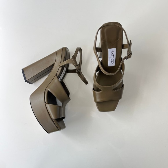 Jimmy Choo Shoes - Jimmy Choo Ellison 140 Heel in Caper Green‎